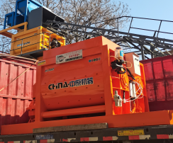 強(qiáng)制JS750攪拌機(jī)發(fā)往山東